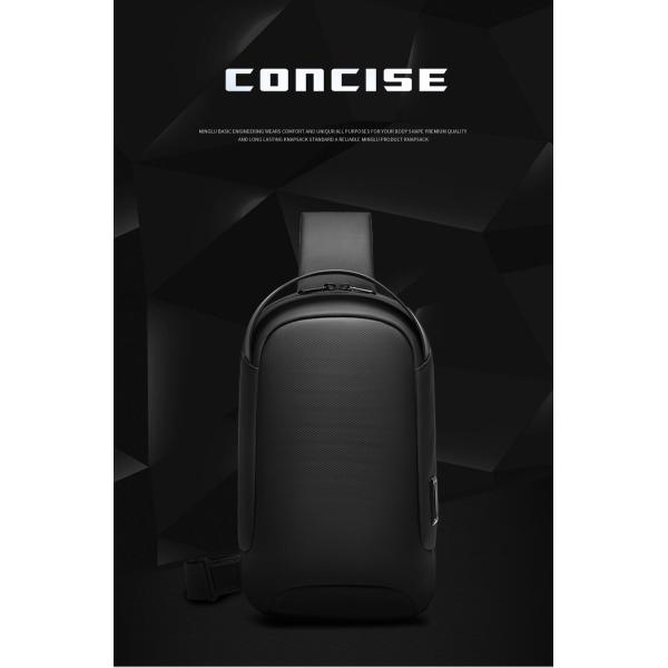 Фабрика новый дизайн горячая продажа оптом путешествие плечо грудной сумки корейский кроссбоди пользование мужчины слинга сумка