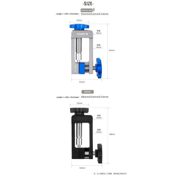 Aluminum Alloy Multifunction Bike Oil Needle Insertion Tool Five-Line Body Truncation