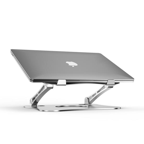 15.6inch Height Adjustable Ergonomic Laptop Stand , 740g Aluminum Laptop Holder