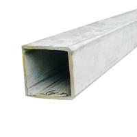 12x12mm 20x20mm 38x38mm 40x40mm 100x100 Pipe carrée en acier personnalisée