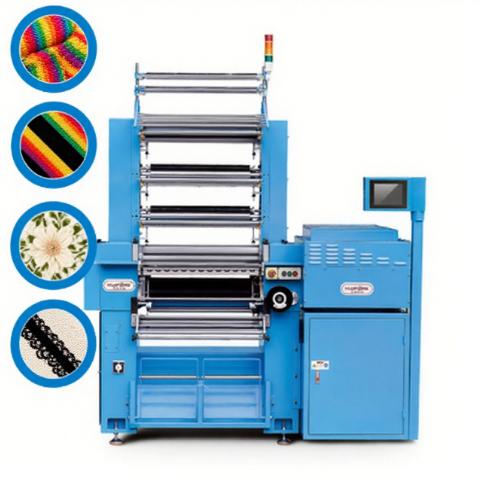 918B3 High Efficiency Automatic Crochet Machine Knitting Machines  For Making Various Straps