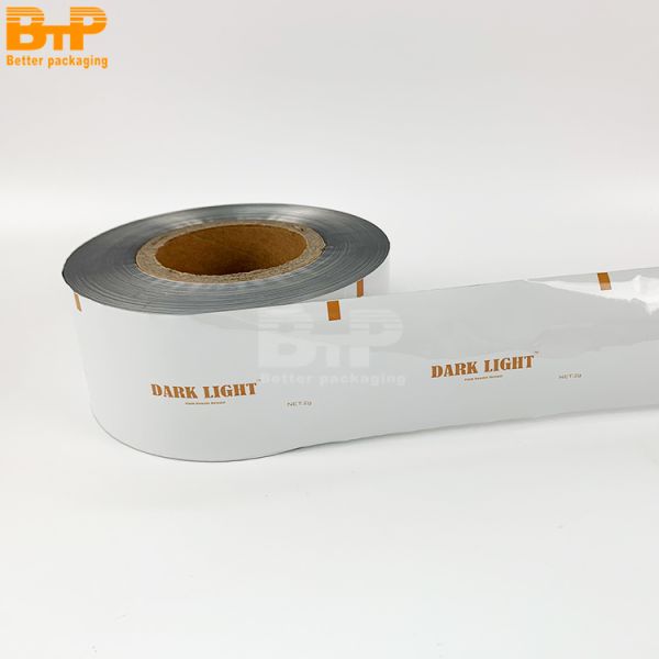 Custom Printed Laminated Food Packaging Plastic Roll Film Flexible Wrapping Film Roll Aluminium Foil Packaging Film