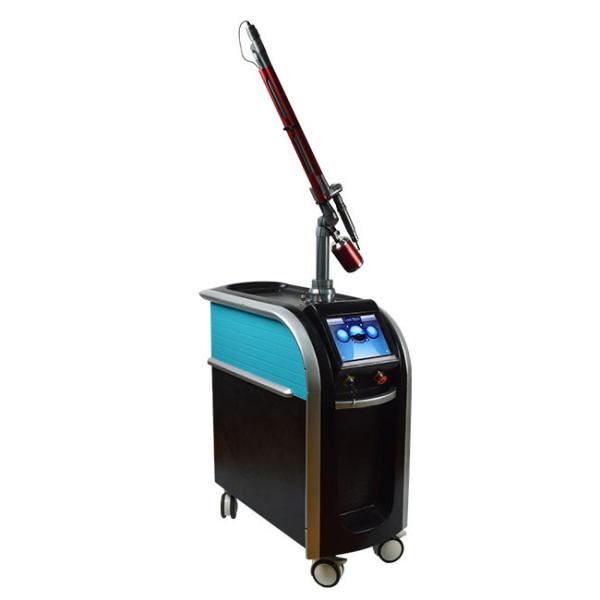 532 755 1064nm Q Switched Nd Yag Laser Machine , Picosecond Tattoo Removal Equipment