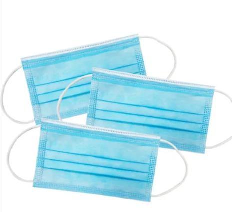 Anti Dust Foldable Face Mask , Disposable 3 Ply Non Woven Face Mask