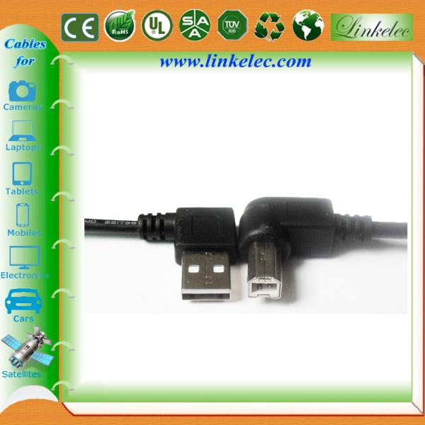 USB 2.0 Device Cable,machine cable (Double Angled) from chinese manufacturer