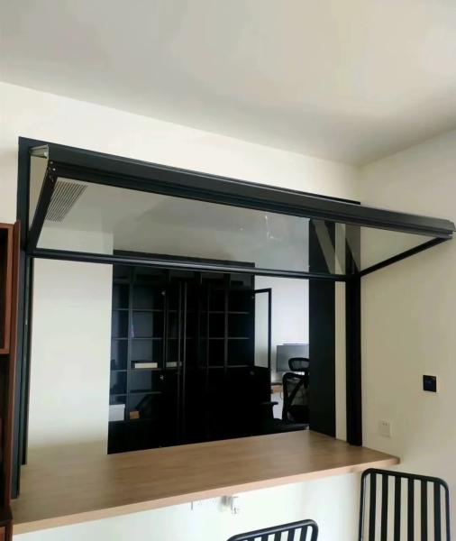 Mediterranean Solar Heat Gain Folding Windows - External Automated Louvers