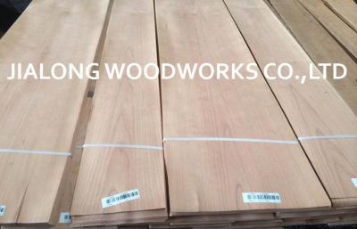 American Natural Sliced Cherry Veneer Sheet Plain Cut With 0.5mm Thickness