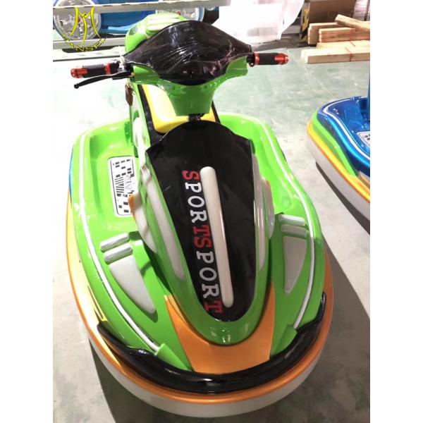 Hansel playground child ride Motor electric kid amusement motorbikes 4 wheels car for children