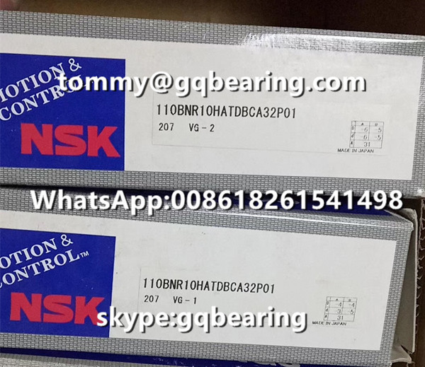 Керамический материал шары NSK 110BNR10HATDBCA32P01 Сверхточная тяга угловой контактный шаровой подшипник