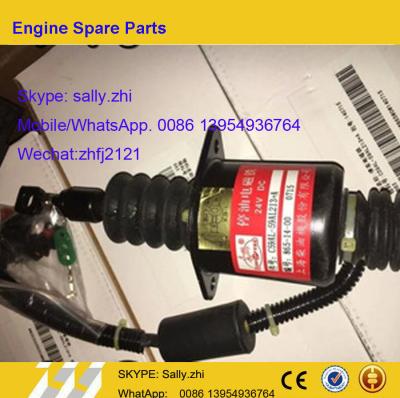 brand new Oil cut-off solenoid valve,  59AL213 , Shangchai engine parts for shangchai engine C6121