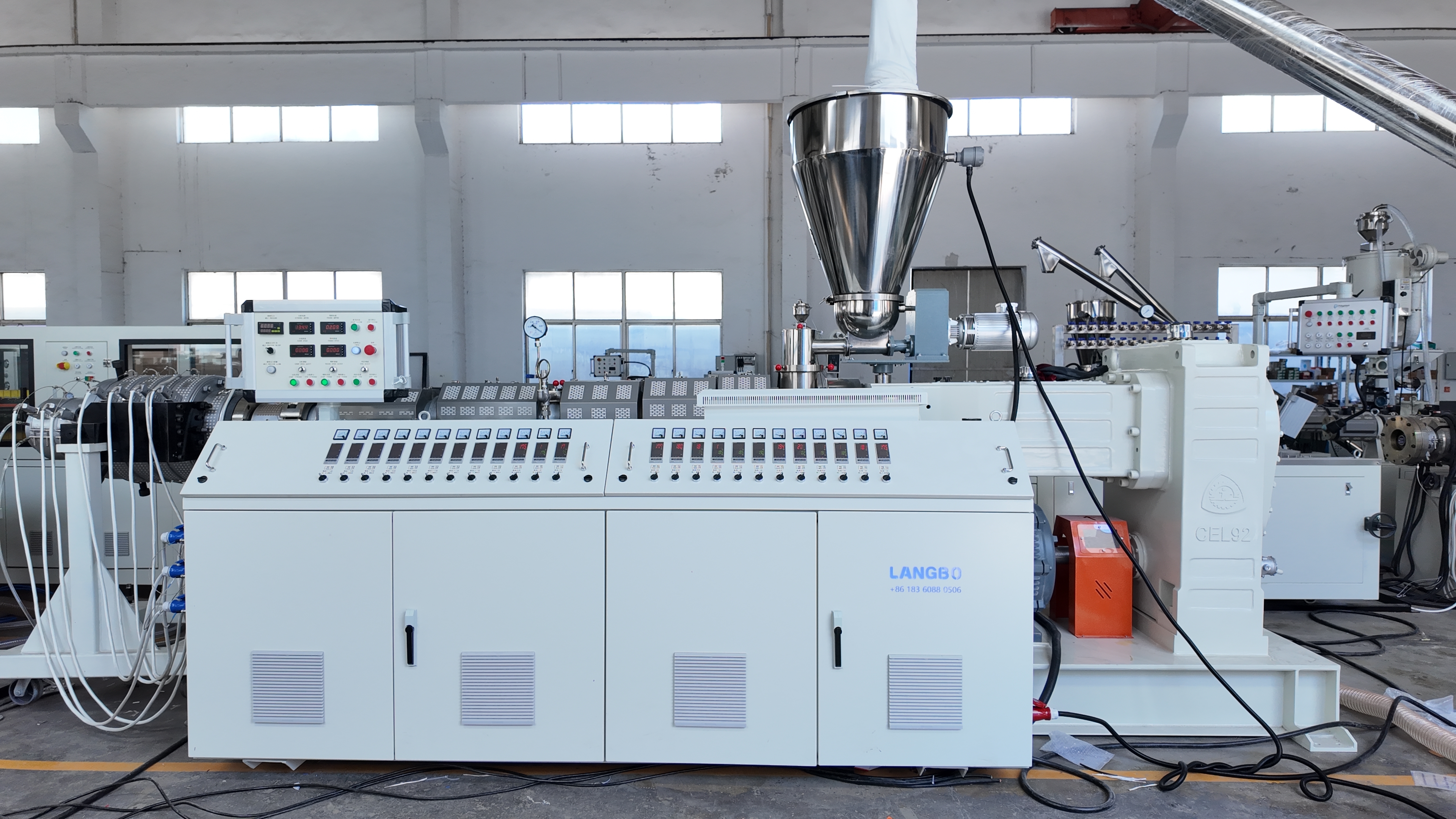 125-400mm High Technology PVC Plastic Pipe UPVC CPVC Plastic Pipe Water Pipe Irrigation Pipe Making Machine