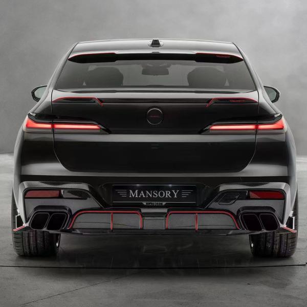 For BMW 7 Series Carbon Fiber Body Kit 7 Series Upgraded MSY-style Carbon Fiber Front Lip Diffuser Spoiler Body Kit