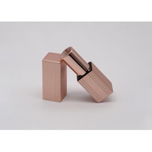 Magnet Design Square 3.8g Eco Friendly Lip Balm Containers Hot Stamping