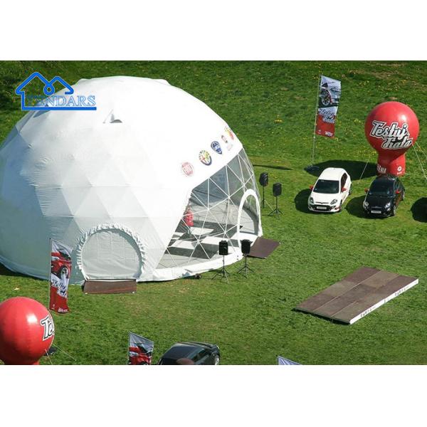 8m Dia Commercial Dome Tent 6061/T6 Aluminum Clear Span PVC Cover for Garden Domes