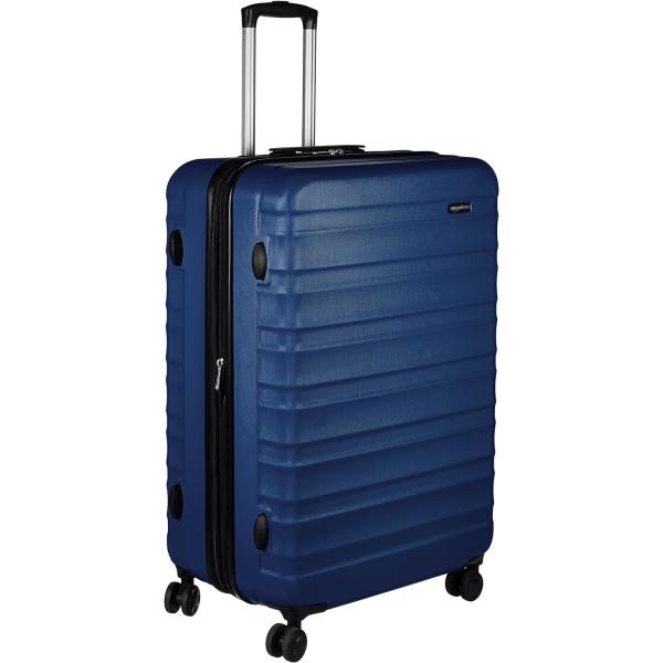 Expandable hard shell suitcase, carrying case with wheels, 28-inch runner with four wheels and scratch-resistant surface