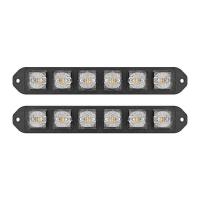 6LED Surface Mount Strobe Lights 18W LED Lumières de marquage latérales IP67