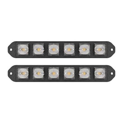6LED Surface Mount Strobe Lights 18W LED Side Marker Lights IP67