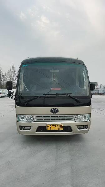 Mid-Size ZK6792D51 Used Bus 25 Seating Capacity 6-Speed Gearbox  Extended Sunken Rear Luggage Bay