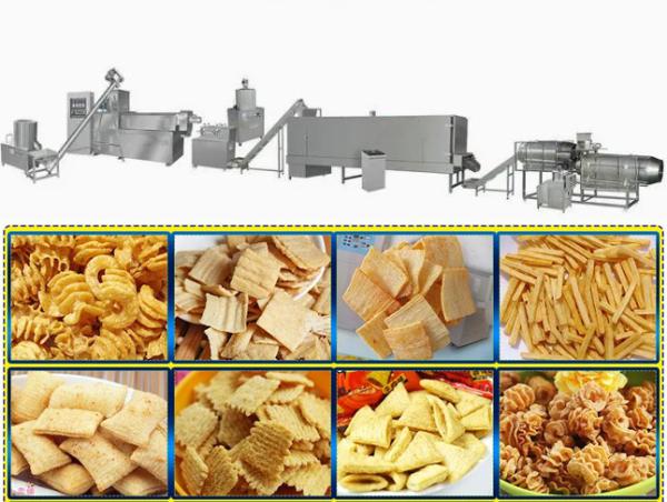 Pommes chips d'acier inoxydable de la CE faisant la machine 100KG/H-120KG/H