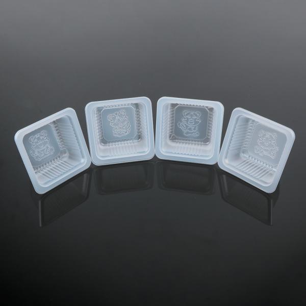 Disposable Mooncake Blister PP Tray Plastic Biscuit Dessert Box Food Grade