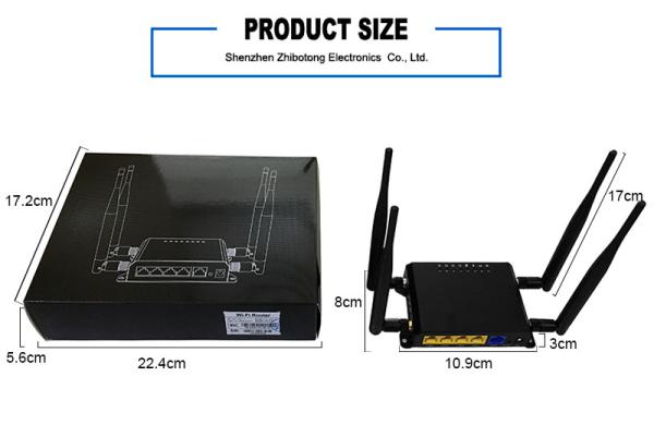16M Flash 128M Ram Openwrt 3G 4G Wifi Router Modem Sim Card Slot