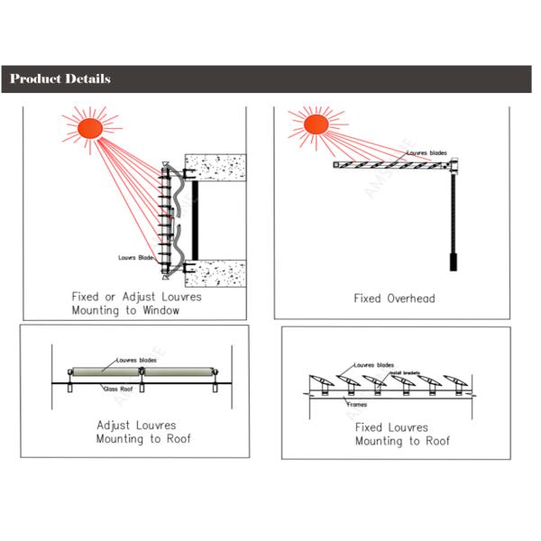 Winter Garden Aluminum Alloy Sunshine House 2.5mm Thickness Multi Colors