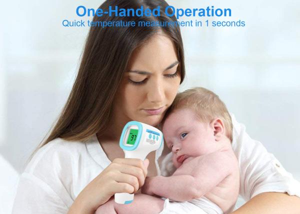 Laser Medical Portable Handheld Infrared Thermometer / Gun Type Infrared Thermometer