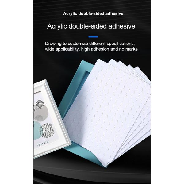 Легко рвущаяся высококлеящаяся акриловая пятнистая лента для электронной промышленности и домашних продуктов