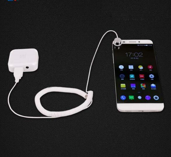 COMER anti theft alarm cable locking devices 1port security alarm display devices for cellphone laptop