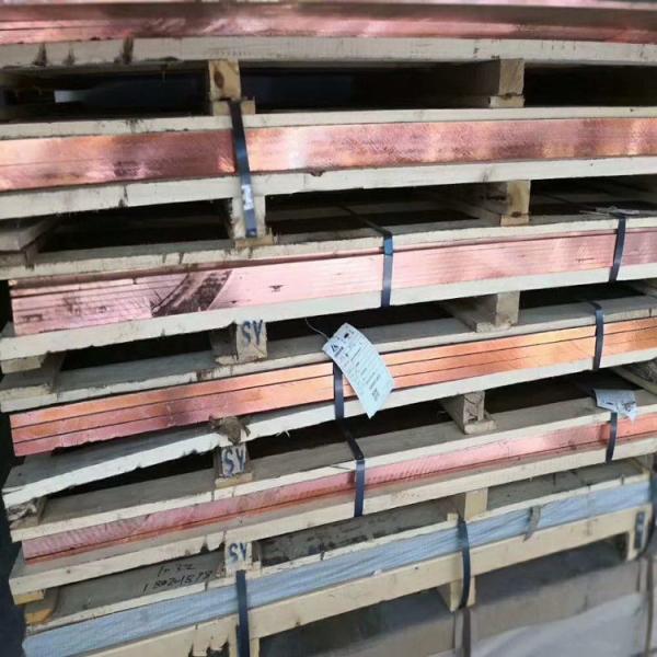 Cu-ETP Bronze Sheet Metal UNS 5 Ppm Copper And Copper Alloys For Interior Design
