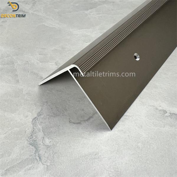 External Corner Stair Nosing Tile Trim For Ceramic Tiles Corner Aluminium Trims