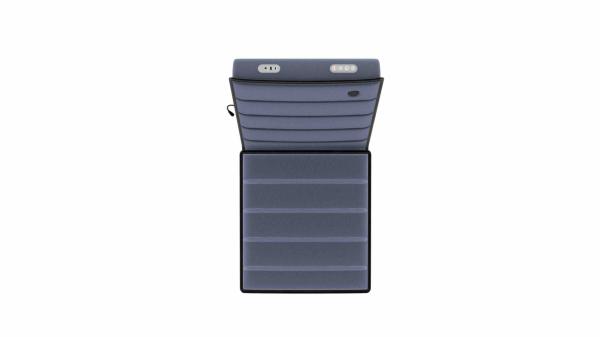 Multiple Modes Foldable Massage Mats For Full Body Black Electric Massage Mattress