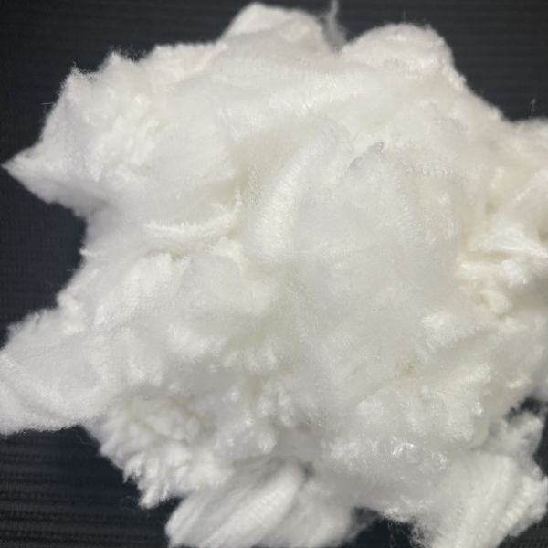3D*35mm Regenerated Latex Cotton Fiber with High Elasticity and Ultra Soft Texture for Home Textile Filling