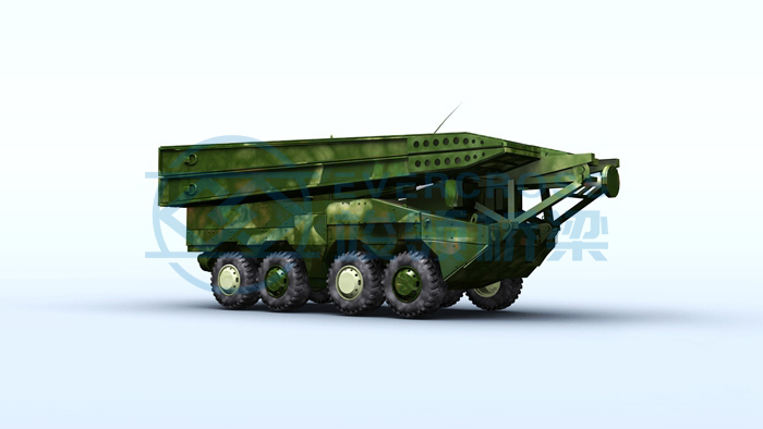Быстростроительный аварийный механизированный мост для аварийной транспортировки