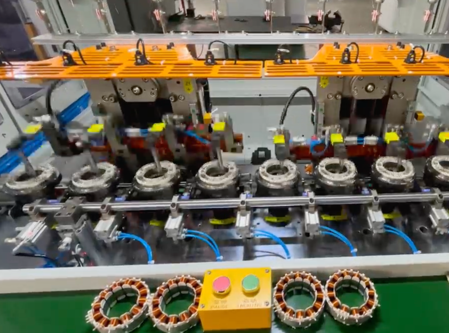 Multi Station Needle Winding Machine