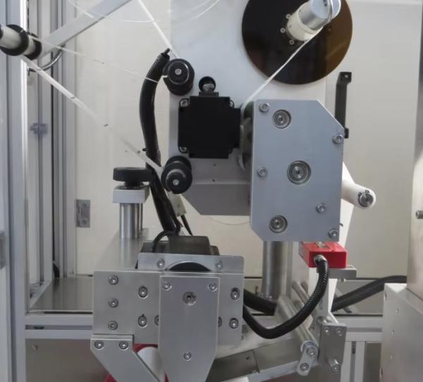 Máquina etiquetadora de tubos redondos de aluminio para crema facial cosmética Npack, máquina etiquetadora de tubos blandos de plástico