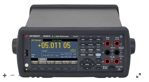 Stable 1000V Electronic Test And Measurement Equipment 34461A Digital Multimeter