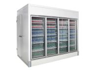 a carga preta da grande capacidade 6500L bebe o congelador R134a dos vegetais do refrigerador da exposição