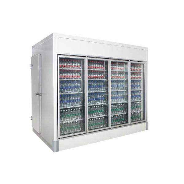 нагрузка большой емкости 6500L черная выпивает замораживатель R134a овощей холодильника дисплея