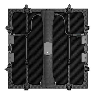Painel LED de aluguer interior leve Material de fibra de carbono 500x500 mm