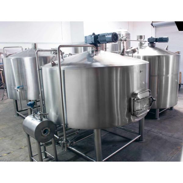 Stainless Steel Small Brewery Equipment , Beer Brewery Taproom For Beer Making