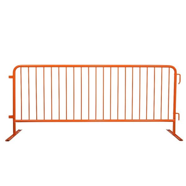 sports portable US standard white powder coating crowd control barriers