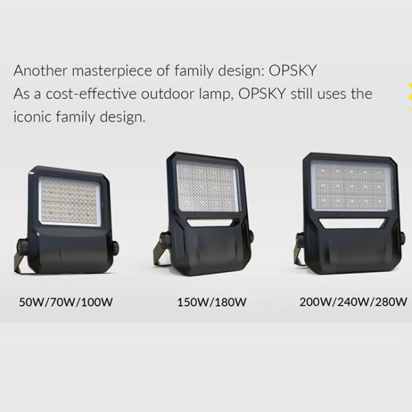 Tennis Court Lighting LED Outdoor Floodlight 50W To 280W Sports Pitch Luminaire IP67