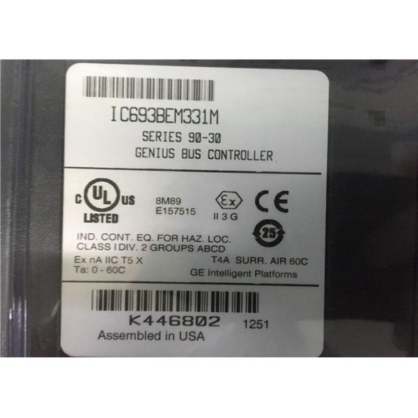 IC697CPU731 GE Fanuc Series 90-30 PLC Digital I/O Module with 16 Input Points 120 VAC Power Supply and LED Status Indicators
