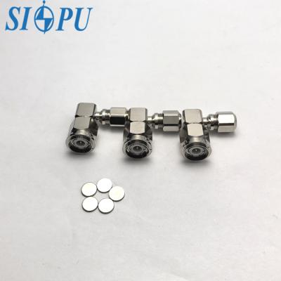 Resistencia de aislamiento ≥5000MΩ Conector coaxial TNC Impedancia característica de 50Ω para una transmisión de señal óptima