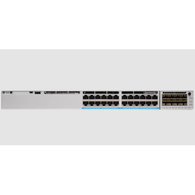 Cisco Catalyst 9300X C9300L-24T-4X Switch with 24 Ports Data, 4x 10G/1G Fixed Uplinks, and 128 Gbps Switching Capacity