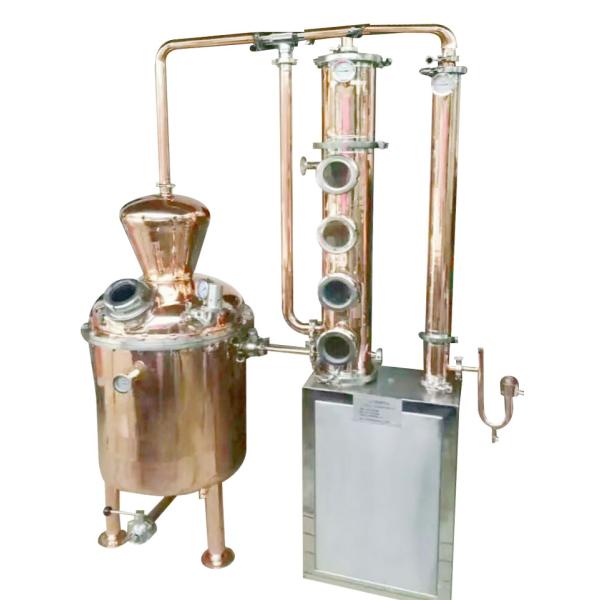 Оборудование для дистилляционных установок с энергосберегающим паровым нагревом 1000 л