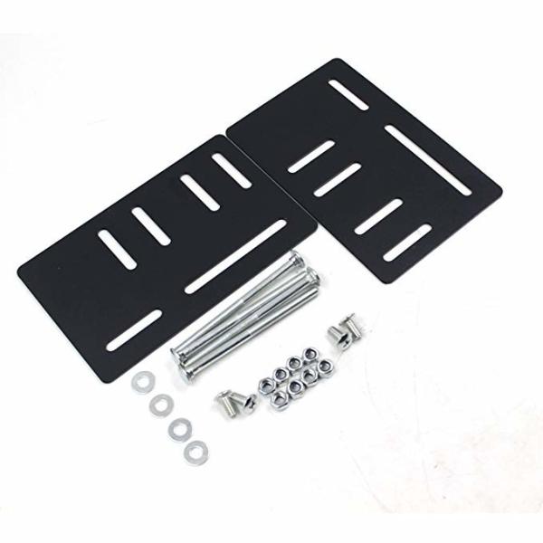 Black Bed Hook Plate for Headboard Perfect for Living Room Decor