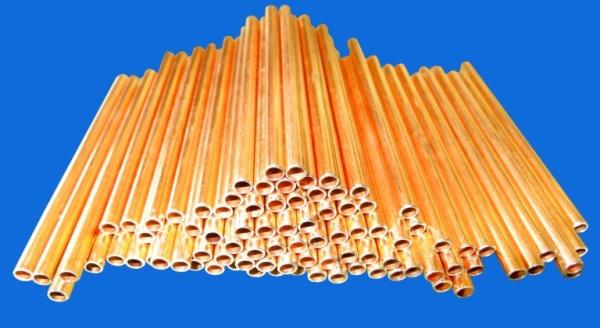 4.76mm Low Carbon Copper Coated Bundy Tube For Freezer Cooling System