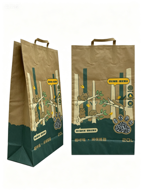Reusable Cat Litter Bag With Gravure Printing Leak Proof Recyclable Eco Friendly Cat Waste Disposal Solution